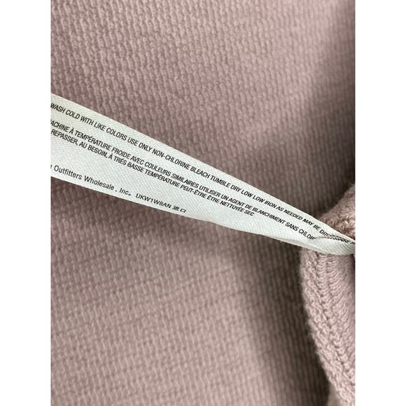 Free People Beach Cream-Ish Grey Side Slit Sweatshirt Women's Size X-Small XS - Picture 8 of 9